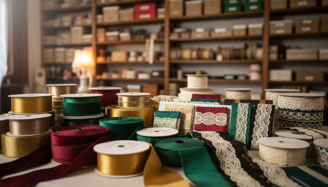 how to accessorize outfits with italian ribbons and trims